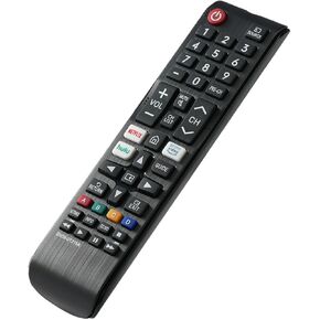 【Pack of 2】 Universal Remote-Control for Samsung Smart-TV, Remote-Replacement of HDTV 4K UHD Curved QLED and More TVs, with Netflix Prime-Video Hulu Buttons