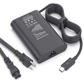 90W USB C Laptop Charger for Dell Latitude 5420, 5520, 7420, 5400, 7300, Dell XPS 13 12, Precision 5530 2in1, 3540, 3550, 5550, 5750 Adapter Power Supply Cord