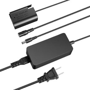 Neewer NP-FZ100 AC Power Supply Adapter and DC Coupler Dummy Battery Charger Kit Compatible with Sony ZV-E1, FX3, FX30, A1, A9 II, A7R III, A7R IV, A7R V, A7S III, A7 III, A7 IV, A6600, A7C Cameras