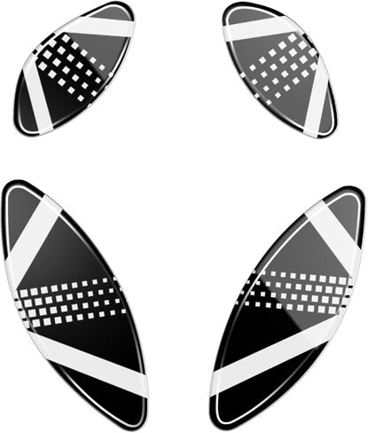 Lamzu Glass Skates Thorn/Maya Mouse, Feet Pads, Smooth Durable Game Mouse Accessories, Fit for Gaming Mouse (for Maya) in Saudi Arabia