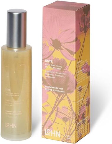 Lohn Jura Everywhere Mist - Luxury Room Spray & Air Freshener for Home, Clothing & Linens, Clean Ingredients, Long Lasting Fragrance, Orange, Eucalyptus & Sandalwood, 3.4 oz in Saudi Arabia