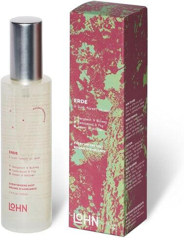 Lohn Jura Everywhere Mist - Luxury Room Spray & Air Freshener for Home, Clothing & Linens, Clean Ingredients, Long Lasting Fragrance, Orange, Eucalyptus & Sandalwood, 3.4 oz in Saudi Arabia