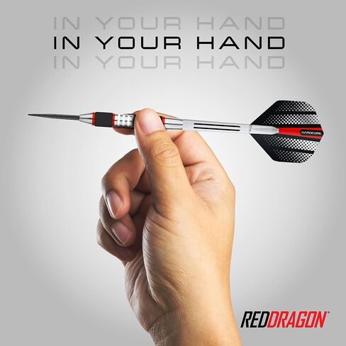 مجموعة سهام التنغستن من سلسلة RED DRAGON Evo مع رحلات جوية وأعمدة (سيقان) ومحفظة in Saudi Arabia