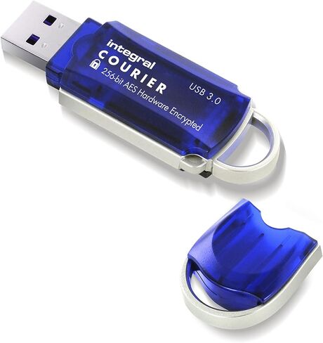 Integral 8GB Crypto Drive FIPS 197 Encrypted USB3.0 Flash Drive (AES 256-bit Hardware Encryption) in Kuwait