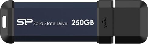 سيليكون باور 1 تيرابايت MS60 USB 3.2 Gen 2 SSD خارجي محمول أزرق in Kuwait