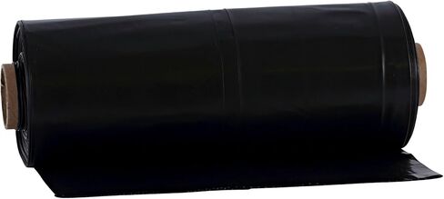 Boardwalk Industrial Drum Liners Rolls, 60 gal, 1.8 mil, 38 x 63, Clear, 1 Roll of 75 Bags in Kuwait