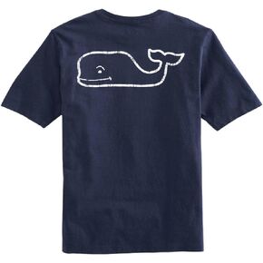 vineyard vines Boys' Short Sleeve Vintage Whale Pocket T-Shirt