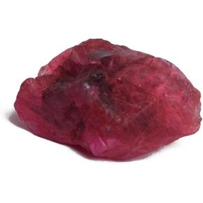 GEMHUB Rough Red Ruby Gemstone 28.50 Ct Natural Raw Rough Certified Red Ruby Stone