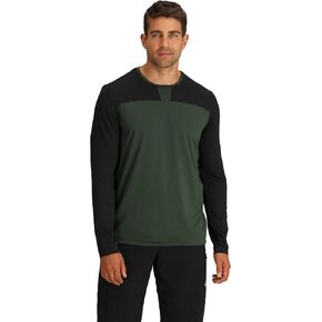 Outdoor Research Men’s Freewheel Long Sleeve Jersey, Grove/Black, M