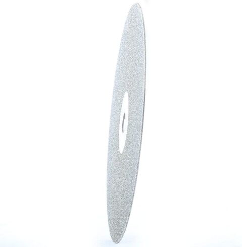 Drilax 6 inch Grit 1200 Professional Quality High Density Diamond Coated Flat Lap Lapping Lapidary Wheel Disc Glass Jewelry Polishing Tool Grinding Sharpening Metal Back 1/2 Arbor (Grit1200) in Kuwait