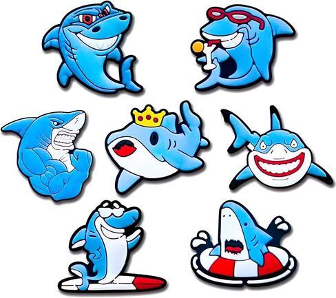 Cute Dog Shoe Charms, 14PCS Animal Kawaii Shoe Charm Party Favor Packs Bracelet Wristband Anime Decoration Accessories Gift for Boy Girl Men. in Saudi Arabia