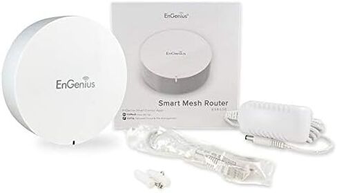 نظام EnGenius Whole Home Mesh WiFi - شبكة شبكة منزلية كاملة AC1300 مزدوجة النطاق، بتغطية تصل إلى 1500 قدم مربع، راوتر WiFi عالي الأداء (ESR530) in Kuwait
