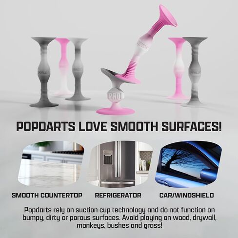 Popdarts PRO Pack Game Set, Retro | Indoor, Outdoor, Suction Cup Throwing Game, Competition with a POP in Kuwait
