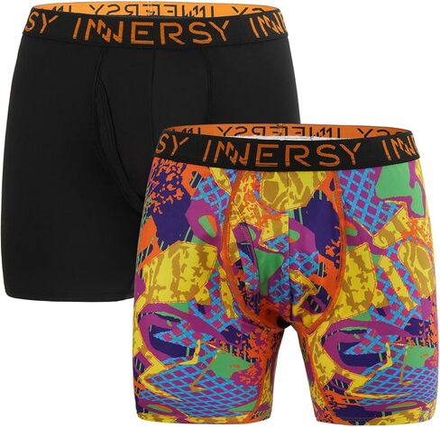 INNERSY Boy's Underwear Soft Quick Dry Boxer Briefs 2 Packs in Kuwait