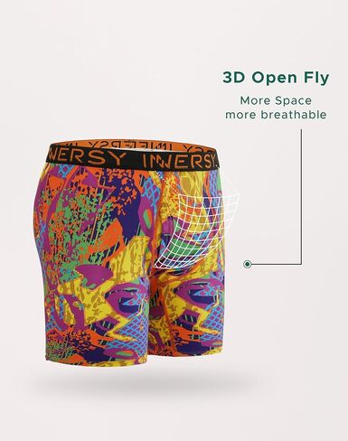 INNERSY Boy's Underwear Soft Quick Dry Boxer Briefs 2 Packs in Kuwait