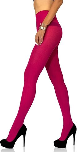 Mila Marutti Microfiber Tights for Women Soft Black Stockings Pantyhose 100 Denier - 19 Colors in Kuwait
