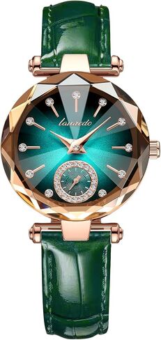 NN BEN NEVIS Watch, Watches for Women with Elegant Leather Strap, Fashion Analog Creative Diamond Dial Wrist Watch, Jewelry Gift for Wedding Anniversary Birthday in Saudi Arabia