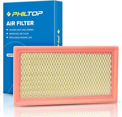 فلتر هواء المحرك PHILTOP، EAF073 (CA12289) بديل لكامري، كورولا، هايلاندر، أفالون، RAV4، RAV4 Prime، Venza، ES250، ES300h، UX200، BRZ، 86، C-HR، تحسين أداء المحرك in Kuwait
