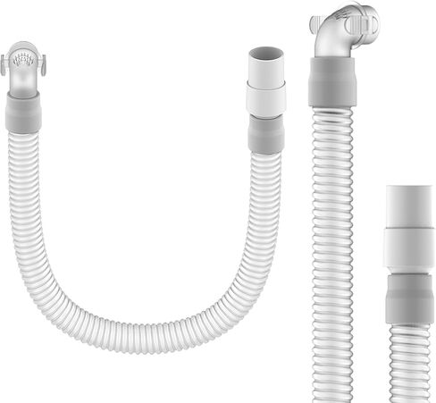 مجموعة أنبوب بديلة لقناع الأنف Wisp، أنبوب IBEET القصير لخرطوم توصيل Wisp، ملحقات CPAP البديلة - إطلاق سريع وقابل للدوران 360 درجة in Kuwait
