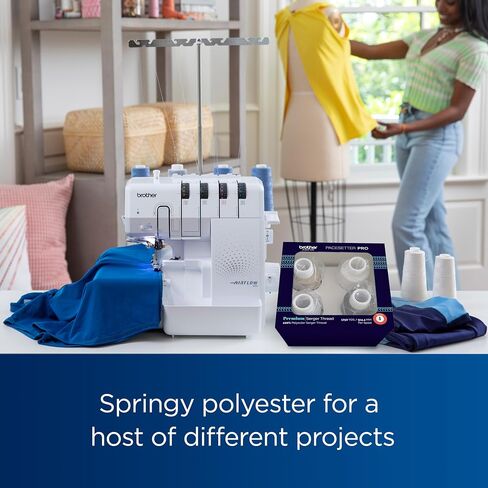 Brother Coverstitch Serger, 2340CV, Sturdy Metal Frame, 1,100 Stitches Per Minute, Trim Trap, Included Snap-on Presser Feet in Saudi Arabia