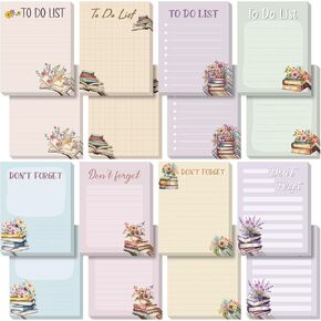 PerKoop 16 Pieces Funny Chickens Sticky to Do Notepad Chicken Scratch Chick Chicken Coop Lover Gifts Country Notebook Self Stick Note Pads for Hens Farm Lover,3 x 4 Inch 480 Pack