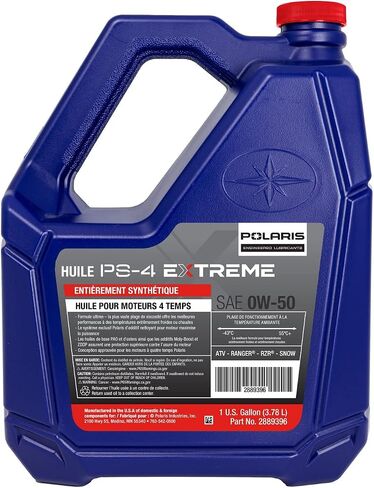 بولاريس 2889395 PS-4 0W-50 زيت صناعي كامل 1 كوارت in Saudi Arabia