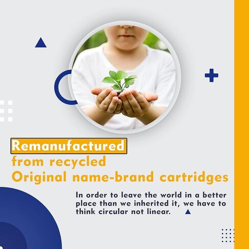 خرطوشة حبر صفراء 962XL لسلسلة HP الإلكترونية، بديلة HP 962 متوافقة مع الطابعات 9010e 9012e 9015e 9020e 9025e 9026e 9027e وما إلى ذلك. متوافقة مع الطابعات التي تعمل على تنشيط خدمة HP+ | (أصفر+) in Kuwait