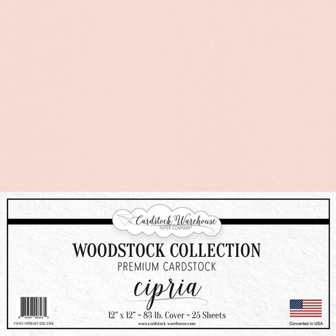 Cardstock Warehouse Woodstock Verde Green Premium Cardstock Paper - 12 x 12" - 83 Lb. / 225 Gsm - 25 Sheets in Kuwait