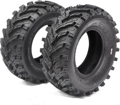 إطارات Garvee 25x10-12 ATV/UTV 6PR 25x10x12 إطارات للطرق الوعرة لجميع التضاريس TL مجموعة من 2 in Kuwait