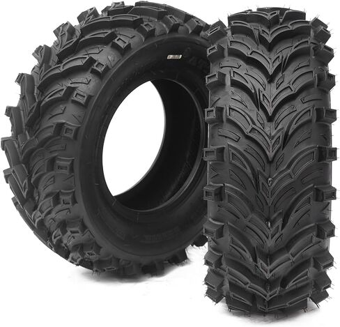 إطارات Garvee 25x10-12 ATV/UTV 6PR 25x10x12 إطارات للطرق الوعرة لجميع التضاريس TL مجموعة من 2 in Kuwait