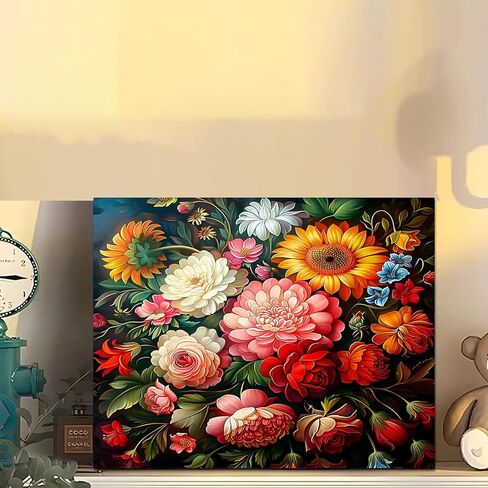 Arttoplus Paint by Numbers Kit for Adults Green Plant-Adult Paint by Number Kits on Canvas,Plant Paint by Number Adult for Gift Home Wall Decor(16x20inch) in Kuwait