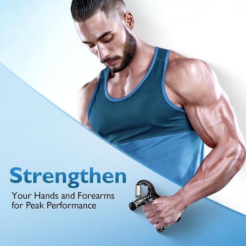 FitBeast Grip Strengthener Forearm Strengthener, Adjustable Hand Grip Strengthener for Strength Training & Rehabilitation, 10-132 lbs Resistance, Ideal for Athletes and Physical Therapy (1 Piece) in Kuwait