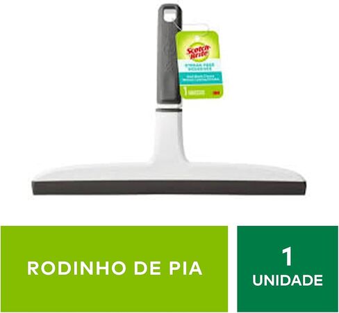 Scotch-Brite, All-Purpose 10 Inch Dual Blade Streak-Free Squeegee, Safe on Mirrors, Glass Shower Doors, Windows, Sinks and More in Saudi Arabia