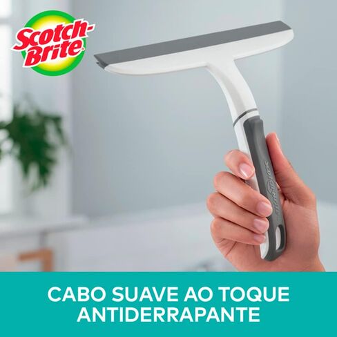 Scotch-Brite, All-Purpose 10 Inch Dual Blade Streak-Free Squeegee, Safe on Mirrors, Glass Shower Doors, Windows, Sinks and More in Saudi Arabia