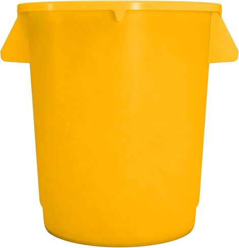 SPARTA Bronco Waste Container Trash Container, Round Trash Bin for Disposal, 10 Gallons, Green in Saudi Arabia