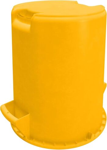 SPARTA Bronco Waste Container Trash Container, Round Trash Bin for Disposal, 10 Gallons, Green in Saudi Arabia