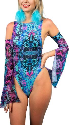 Freedom Rave Wear - Vibrant & Comfortable Women's Bodysuit | Trendy Rave Apparel in Saudi Arabia