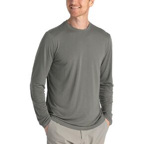 Free Fly Men's Bamboo Lightweight Long Sleeve Shirt - Quick Dry, Breathable Outdoor Shirt with Sun Protection UPF 20+