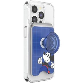 PopSockets PopWallet+: Swappable and Repositionable Wallet - Mickey Pattern