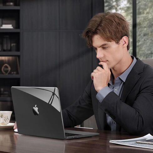 MOSISO Compatible with MacBook Air 13 inch Case 2024 2023 2022 M3 A3113 M2 A2681, Surpass Natural Beauty Plastic Hard Shell&Keyboard Cover&Screen Film&Type C for MacBook Air 13.6 inch,Crystal Midnight in Kuwait