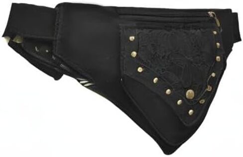 Renaissance Bag Faire Festival Bag Fanny Pack for Women Thigh Bag Drop Leg Bag for Women Lace Waist Bag Utility Hip Belt Waist Bags Womens Renaissance Accessories in Kuwait
