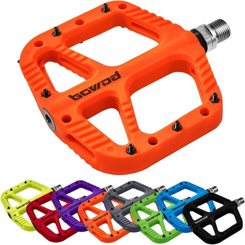 Bicycle Pedals Mountain Bike Pedals Adult, Bright Yellow MTB BMX Pedals in Saudi Arabia