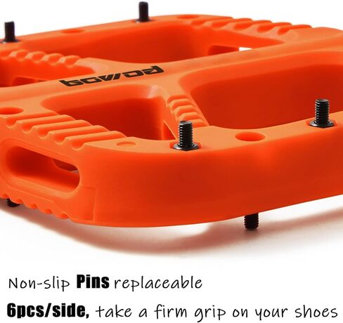 Bicycle Pedals Mountain Bike Pedals Adult, Bright Yellow MTB BMX Pedals in Saudi Arabia