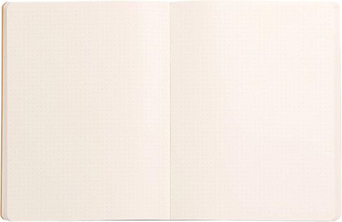 RHODIA 117455C - دفتر ملاحظات مرن بيج - A5 - نقطة منقط - 160 صفحة - ورق كليرفونتين عاجي 90 جم/م - إشارة مرجعية، إغلاق مرن - غطاء جلد صناعي - مجموعة Rhodiarama in Kuwait