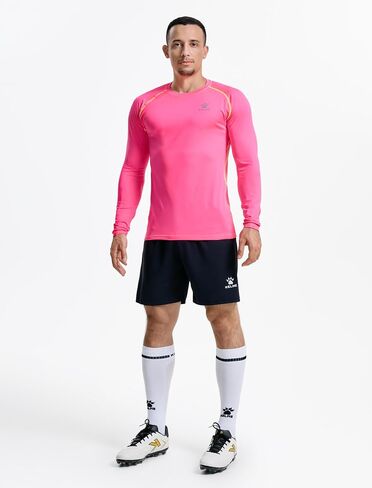 قميص KELME بارد وجاف وضغط ضيق، قميص رجالي طويل الأكمام للجري، قميص داخلي للتزلج على الجليد، اللعب البارد in Kuwait