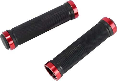 JacobsParts Double-Sided Aluminum Locking Bicycle Mountain Bike Handlebars Grips, in Saudi Arabia