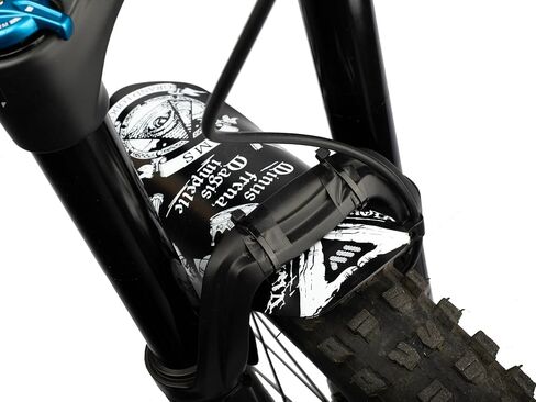 All Mountain Style Front Mudguard –Bike Mud Guard Supports Front Protection Fits Size 26’’, 27.5’’and 29’’ - Helps Protect Your Bike from Mud, Water Spray and More (Black & White) in Kuwait