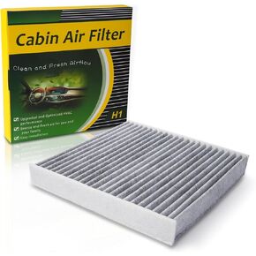 JONHWI Cabin Air Filter JH727, Fits 2021-2023 Elantra, Santa Fe, Sonata, Sorento, K5, 2022-2023 Santa Cruz, Tucson, Sportage, 2023 GV60, Replace PC99594P, 97133-L1000, 97133-N9100