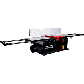 401120HI-IF 12-Inch Spiral Cutterhead Benchtop Jointer with Cast Iron Tables, 24 TC Inserts, Extra Large 24" x 6" Cast Iron Fence, Additional 8½" Fence Enhancement Brackets, and a 12-amp Motor