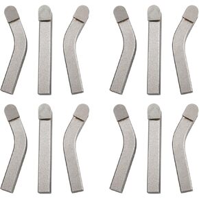 12Pcs Stump Grinder Teeth 1/2" x 1/2" Compatible with 500 Series Aftermarket